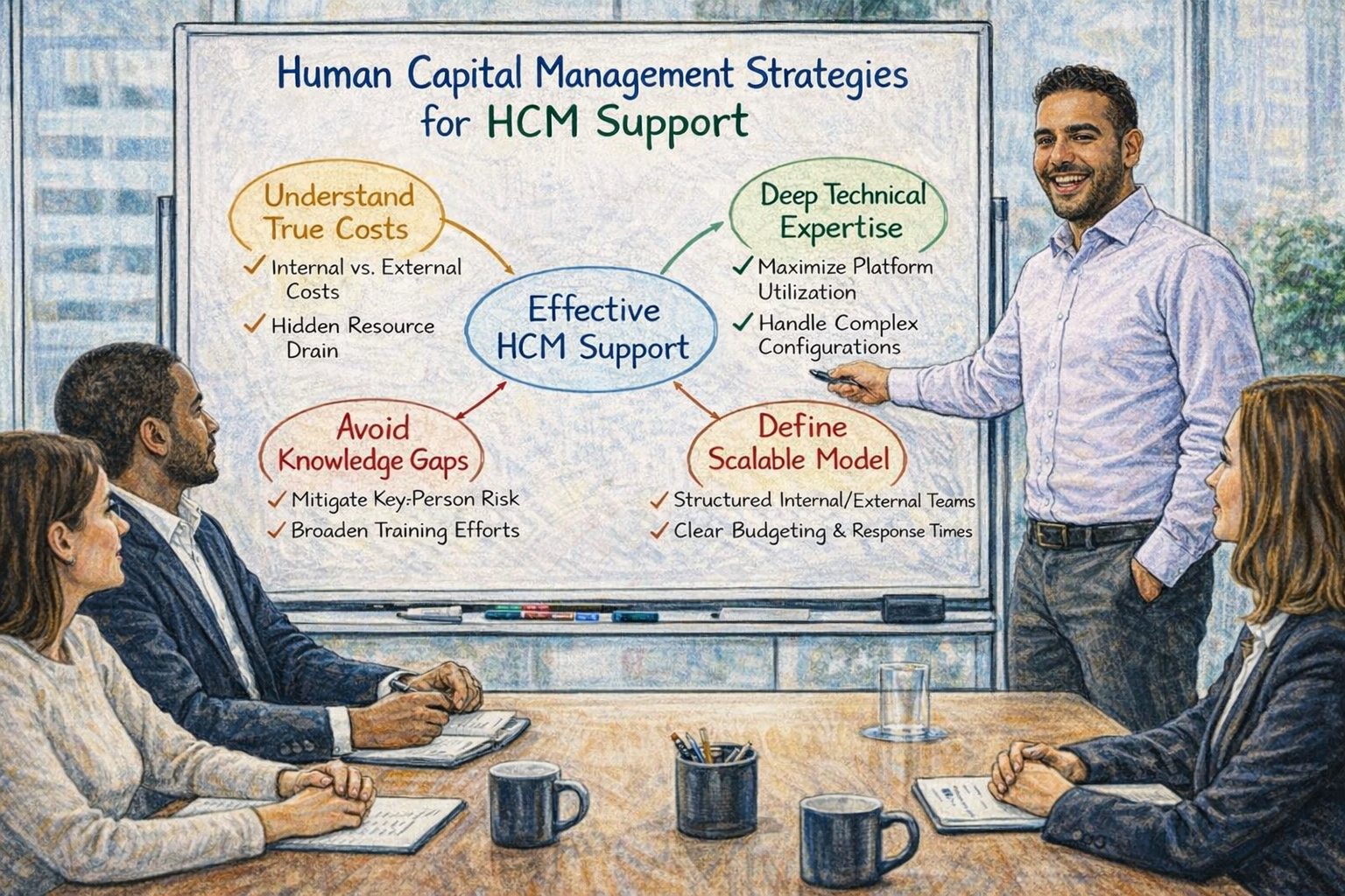 Human Capital Management Strategies for HCM Support